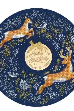 Offerta Del Giorno kit ricamo a punto croce - Corona della foresta - Bothy Threads