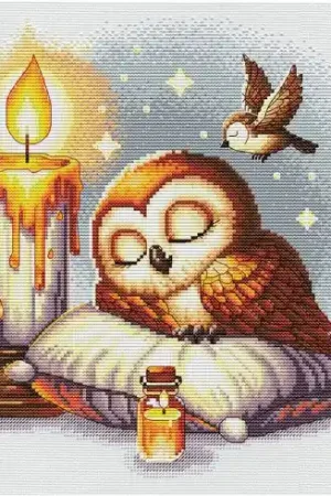 kit ricamo a punto croce - Sogno stellato - Nova Sloboda Occasione