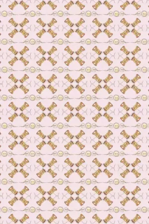 Compra Oggi Stesso Easter Patchwork, Stoffa Merceria a Croce su Tessuto Rosa