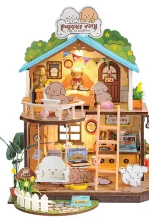 Popolare Casa in miniatura - The dog villa - Rolife