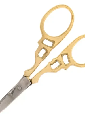 Economico Ciseaux de broderie travaillé 9 cm by Perles&Co - Doré x1
