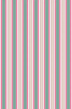 Easter Patchwork, Stoffa Righe Pasquali Verdi, Rosa e Fucsia Affare