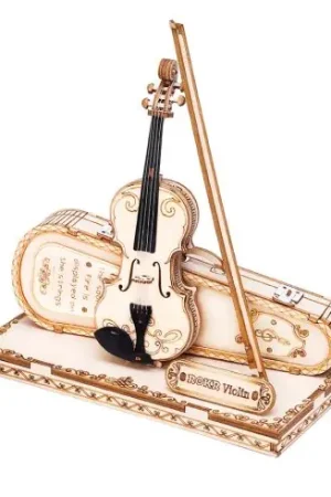 Puzzle in legno 3D - Violino - ROKR Direttamente Dal Produttore