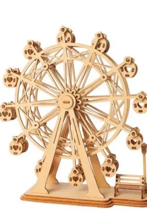 Esclusivo Puzzle in legno 3D - ruota panoramica - ROKR