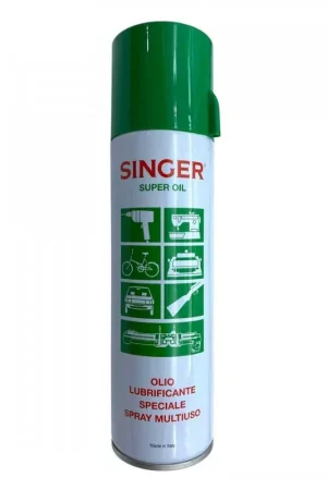 Spedizione Gratuita Singer Super Oil Spray 250 ml – Lubrificante Multiuso