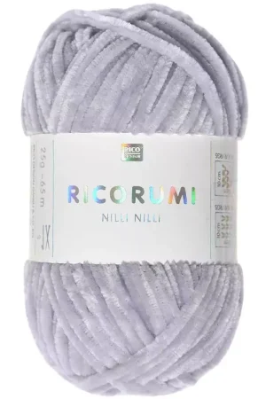 Occasione Laine chenille Ricorumi Nilli Nilli par Rico Design Amigurumi Lilas clair 011 x25g