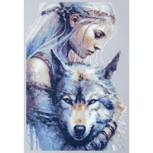 Prezzo Scontato kit ricamo a punto croce - Anime unite - Magic Needle