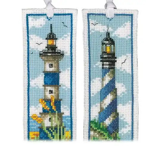 Ordina Subito Kit segnalibro da ricamo - faro - Vervaco