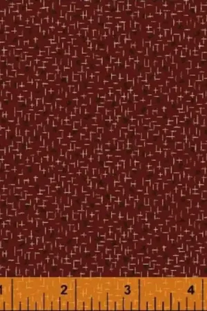 Storytellers, Tessuto mattone con punti neri e linee - Nancy Gere Bestseller