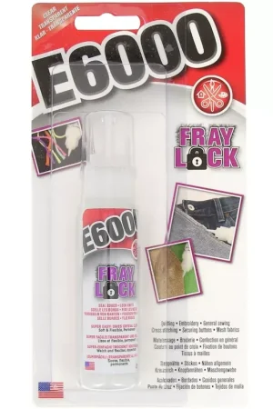 Colle E6000 Fray Lock - Scelle les bords et fixe les noeuds - Transparent x59ml Compra Online