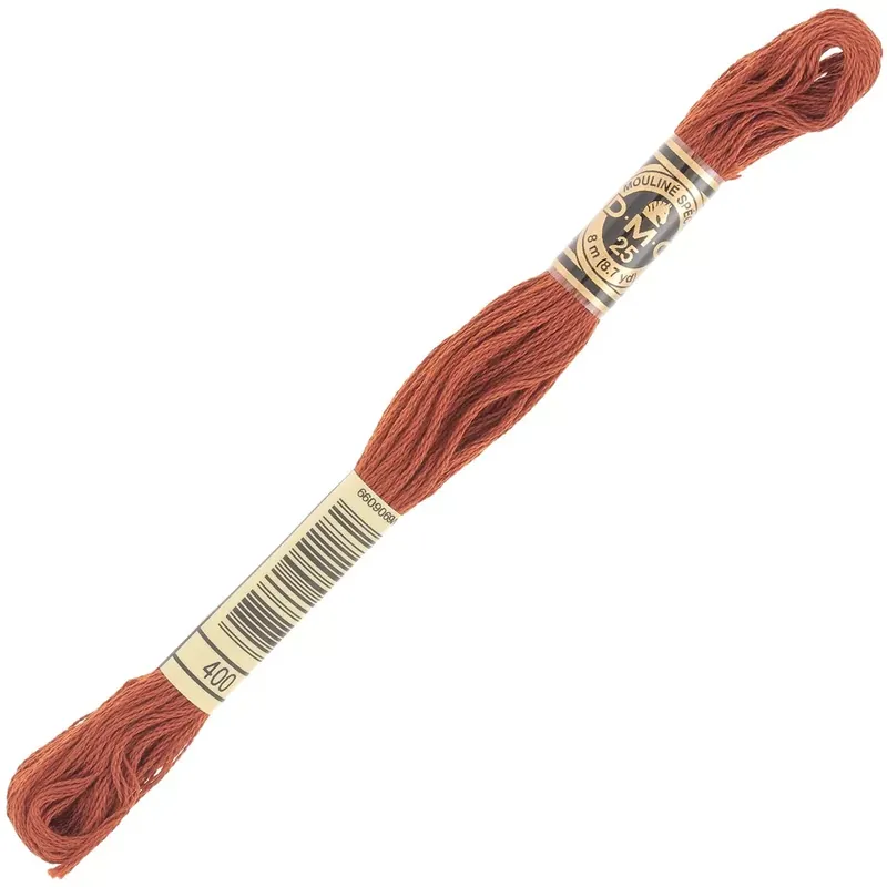 Fil à broder DMC Mouliné Spécial 117 MC - Marron (400) x8m Compra Oggi Stesso