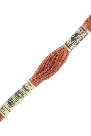 Ultimissimo Modello Fil à broder DMC Mouliné Spécial 117 MC - Ecureuil métallisé (301) x8m