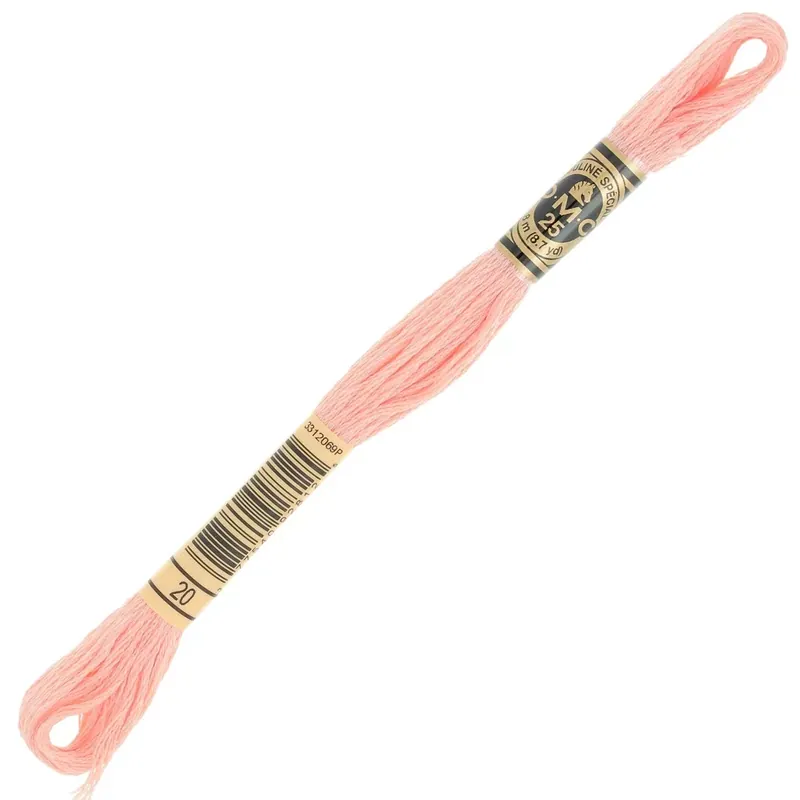 Ultima Occasione Fil à broder DMC Mouliné Spécial 117 MC - Surimi (20) x8m