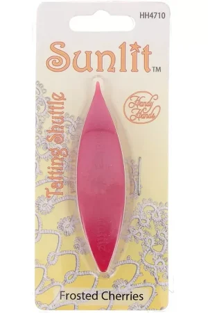Navette - Tatting Shuttle Sunlit - Frosted Cherries x1 Più Venduto