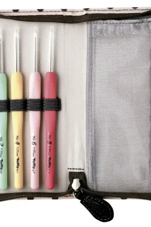 Ultime Pezzi Set di Uncinetti Sucre Bead Tulip