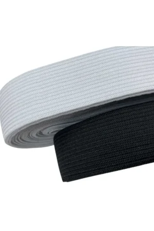 10 Mt Pezza Nastro Elastico Molla Morbida Interna Cucibile Alto 2,5 Cm Promozione