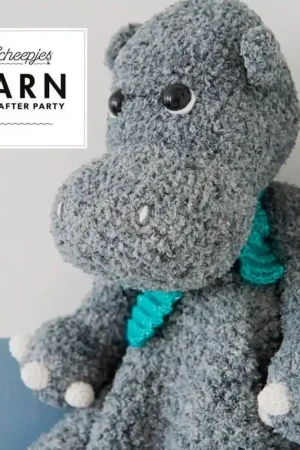 Prezzo Ridotto Schema Scheepjes Nº 55 Hilda Hippo Cuddle Blanket