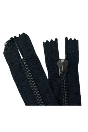 Offerta Speciale Cerniera Nera in Ottone – 18 cm Fissa