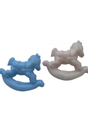 Bottone cavalluccio a dondolo – plastica – con gambo – 27×20 mm Promozione