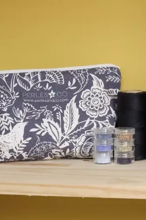 Di Tendenza Pochette Oiseaux et fleurs - Exclusivité Perles & Co x1