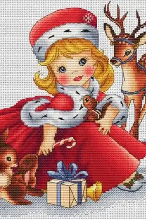 A Buon Prezzo Foglio di punto croce - La riunione - Les petites croix de Lucie