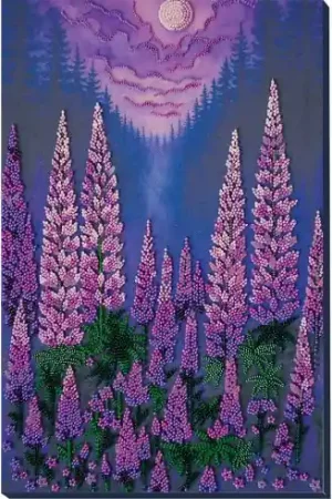 Consegna Rapida Kit di ricamo con perline - Luce notturna - Abris Art