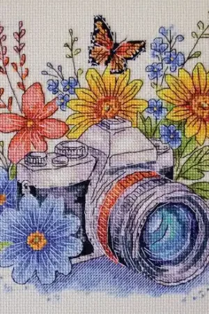 Occasione Imperdibile kit ricamo a punto croce - Cattura il momento - Abris Art