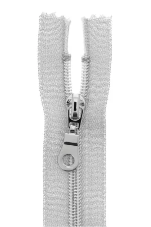 Saldi Fermeture à glissière lurex Z94 - spirale séparable 60 cm - Argenté x1