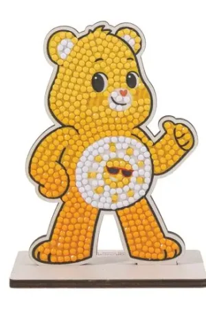 statuetta di diamante - Orsacchiotto giallo sole - Crystal Art D.I.Y Offerta Lampo