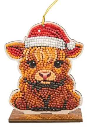 statuetta di diamante - Mucca di montagna - Crystal Art D.I.Y Subito Disponibile