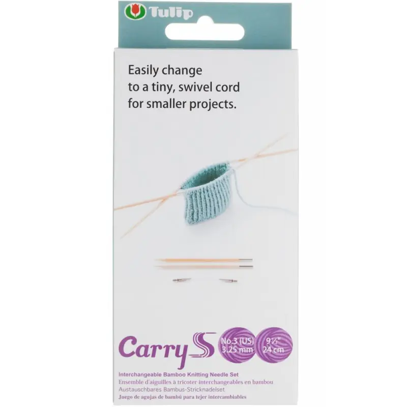 Più Venduto Set di ferri intercambiabili Bamboo CarryS - Tulip