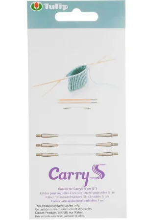 Miglior Prezzo Cavi per ferri intercambiabili 5cm CarryS - Tulip
