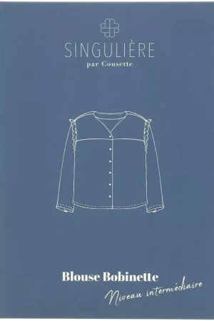 Soddisfatti O Rimborsati Patron couture femme Singulière par Cousette - Blouse Bobinette x1
