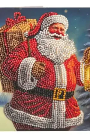 Offerta Carta con ricamo a diamante - Portare gioia - Crystal Art D.I.Y