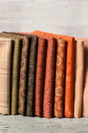 Fat Quarter Bundle 10 Tessuti Misti per l'Autunno Compra Oggi Stesso