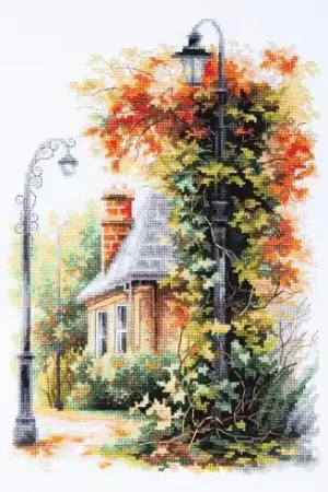 kit ricamo a punto croce - Settembre tranquillo - Magic Needle Saldi