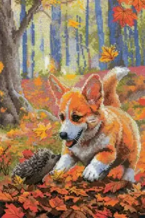 Non Perdere kit ricamo a punto croce - Incontro nella foresta - Riolis