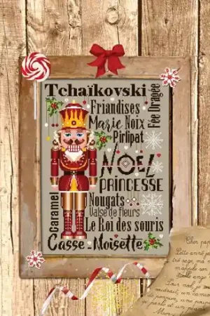 Compra Oggi Stesso Foglio di punto croce - Schiaccianoci - Isabelle Haccourt Vautier