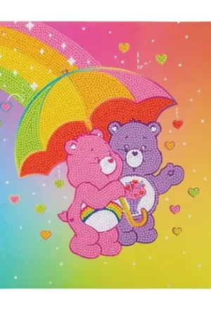 Kit ricamo diamante su telaio - Pieno d'amore - Crystal Art D.I.Y Affare