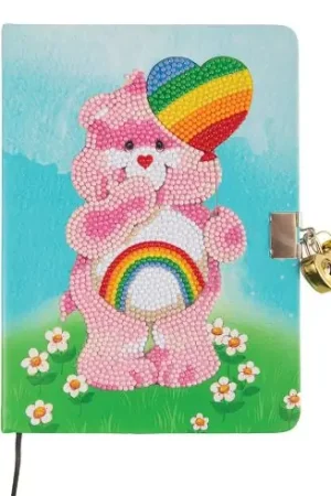 Taccuino da ricamo a diamante - Diario segreto - Care Bears - Crystal Art D.I.Y Nuovo Arrivo