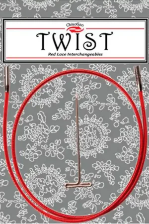 Quantità Limitata Cavo per ferri circolari intercambiabili Twist Red - ChiaoGoo