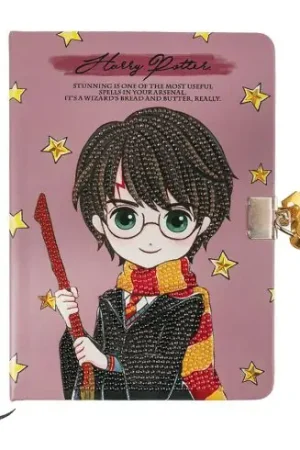 Prezzo Ridotto Taccuino da ricamo a diamante - Diario segreto - Harry Potter - Crystal Art D.I.Y