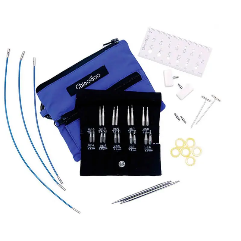 Set di Ferri Circolari intercambiabili Mini Twist Shorties - ChiaoGoo Acquista Ora