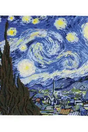 Occasione kit ricamo a punto croce - La notte stellata - DMC