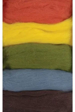 Più Venduto Lana da feltro - Confezione lana cardata - Autunno - DMC