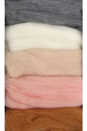 Lana da feltro - Confezione lana cardata - Conchiglia - DMC Promo Stagionale