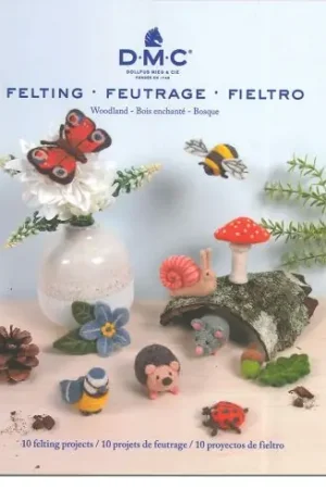Libro - Libro sul feltro - Bosco incantato - DMC Promozione