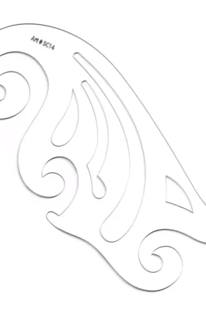 Prezzo Conveniente Pistolet - Perroquet de traçage pour la couture - 28x13 cm - Transparent x1