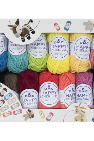 Economico Set da 25 gomitoli DMC Happy Chenille