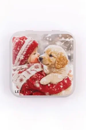 Più Venduto Porta aghi - Scatola porta aghi - Amore di cane - Letistitch